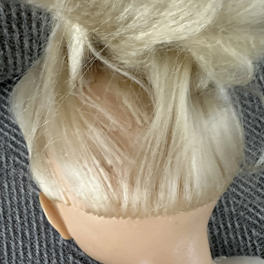 Simba Baby Doll Kids 12 Inch Blonde‎ Blue Sleep Eyes Good Soft Body Vintage